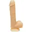 Фалоімітатор із пам'яттю форми, на присосці Addiction - DAVID 8″ Silicone Dong, віброкуля в подарунок - мініатюра 1