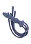 Флогер Taboom Silicone Supreme Whip Plug 38 см (синій) - мініатюра 6