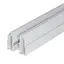 Магнитный трековый шинопровод OLEDIM OL21 48V для натяжного потолка белый (Демпфер) 1м - миниатюра 1