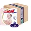 Упаковка трусиків-підгузків Goo.N Plus М (6-11 кг) на липучках для дітей унісекс 112 шт. (56 шт. х 2 шт.) - мініатюра 1
