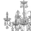 Люстра подвесная Brille хрустальная E14 40W (BCL-681S/6) - миниатюра 3