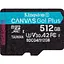 Карта пам'яті MicroSDXC 512GB UHS-I/U3 Class 10 Kingston Canvas Go! Plus R200/W160MB/s (SDCG4/512GBSP) - мініатюра 1
