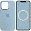 Чехол Epik Silicone case AAA with Magsafe and Animation для Apple iPhone 13 Pro 6.1 Голубой/Blue Fog - миниатюра 1