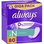 Ежедневные прокладки Always Daily Fresh Normal Без запаха 80 шт. - миниатюра 1
