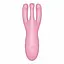 Вібратор для клітора Satisfyer Threesome 4 14 см рожевий - мініатюра 7