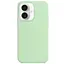 Чохол Epik Silicone Case Full Protective AA NO LOGO для Apple iPhone 16, 6.1 Зелений/Pistachio - мініатюра 1