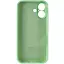 Чехол Epik Silicone Case Full Camera Protective AA для Apple iPhone 16 Plus 6.7 Зеленый/Pistachio - миниатюра 6
