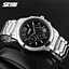 Чоловічий наручний годинник Skmei Tandem 9097 Чорний - мініатюра 4