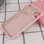 Чохол Epik Silicone Case Full Camera Protective AA для Apple iPhone 12 Pro 6.1 Рожевий/Pink Sand - мініатюра 2
