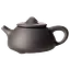 Иссинский чайник Трехрогий из печи, 190 мл - Коричневий - миниатюра 1