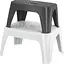 Табурет пластиковий Step 2 45x35x25, білий - мініатюра 2