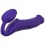 Безремневий страпон Strap-On-Me Violet XL повністю регульований діаметр 4.5 см - мініатюра 2