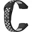 Ремешок DK для Xiaomi Redmi Watch 3 Active / 3 Lite Silicone Sport Band Nike (black / grey) - миниатюра 1