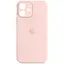 Чехол Epik Silicone Case Full Camera Protective AA для Apple iPhone 12 6.1 Розовый/Chalk Pink - миниатюра 1