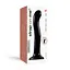 Фалоімітатор Strap-On-Me Dildo Plug PG L 18 см чорний - мініатюра 4