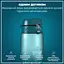 Пляшка для води ION8 1000 мл BPA Free Times To Drink (ЕКО пляшка) Teal &amp; Blue (I8RF1000PTBMOT) - мініатюра 2