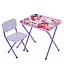 Дитячий столик складаний зі стільчиком M 5969-9 фіолетовий - мініатюра 1