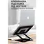 Подставка для ноутбука, планшета OfficePro LS-111-B Alloy Aluminum Black - миниатюра 7