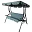 Садовые качели Garden Line VIP антрацит 170 x 110 x 153 см - миниатюра 1