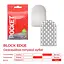 Мастурбатор Tenga Pocket Block Edge - миниатюра 3