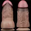 Реалистичный фаллоимитатор LoveToy Nature Cock 18.2 см коричневый - миниатюра 10