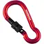 Брелок-карабин Munkees 3247 Pear with Screw Lock 7х70 мм Red (1012-3247-RD) - миниатюра 1