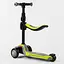 Самокат Best Scooter 60х18х34 см Жовто-сірий 000231425 - мініатюра 3