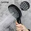Душевая лейка, 3-режим, черный Gappo G004, Черный матовый - миниатюра 2