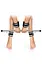 Фіксатор для рук та ніг Fetish Tentation Submission bar with 4 cuffs - мініатюра 3