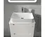 Тумба підлогова Sanwerk Ера 60 Білий з Топ панеллю та умивальником Rapid 50x35 (MV0000902) Білий - мініатюра 4