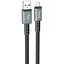 Кабель Hoco Micro USB Strength charging data cable X85 1 м 2.4A - мініатюра 1
