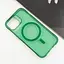 Чохол Epik TPU Radiance with MagSafe для Apple iPhone 15, 6.1 Green - мініатюра 2
