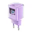Мережевий зарядний пристрій Acefast A53 Type-C PD30W фіолетовий - мініатюра 3