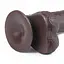 Фалоімітатор із присоскою LoveToy Sliding-Skin Dildo 7 17.5 см коричневий - мініатюра 7