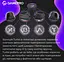 Геймпад джойстик GamePro GP-X13-T Xinput Bluetooth/2.4G/USB (Switch/PC/iOS/Android) Transparent - мініатюра 12