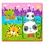 Мягкие пазлы Панды Vladi Toys VT1109-03, 25 эл - миниатюра 2