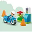 Конструктор LEGO DUPLO Town Синій поліцейський мотоцикл 11 деталей (10471) - мініатюра 3