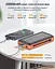 Зарядний пристрій на сонячних батареях Powerbank 619S 20000mAh із ліхтариком та швидкою зарядкою - мініатюра 3