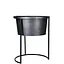 Кашпо Engard на металевій підставці 40х40х50/40х40х20 см (ME-07) - мініатюра 4