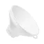 Воронка Ø 15,5 см пластиковая с широким горлом на банке, Kitchette Белый 85155 - миниатюра 4