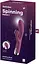 Вібратор-кролик Satisfyer Spinning Rabbit 1 20 см бордовий - мініатюра 9