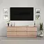 Тумба під телевізор MebelStar Нео 6Ш 150x43x53 см Дуб сонома (MBS-1281) - мініатюра 2