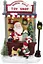 Новорічна композиція North Pole Toy Shop з LED підсвічуванням Bona 21х14х33 см dec0008418 - мініатюра 1