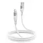 Кабель Proove Soft Silicone USB to Lightning 2.4A (1m) white - мініатюра 3