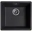 Гранітна кухонна мийка Romzha Mira U-400 Antracit (901) під стільницю - мініатюра 1