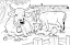 Розмальовка з тваринами. Тварини на фермі - мініатюра 2
