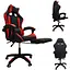 Комп'ютерне крісло Kontrast Viper Black-Red з функцією масажу - мініатюра 4