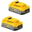 Набор аккумуляторных батарей DeWALT PowerStack (DCBP318S2) - миниатюра 1