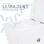 Унитаз подвесной Qtap Crow Ultra Quiet White, с сиденьем Slim Duroplast/Soft-close/Quick Release QT05335172W - миниатюра 4
