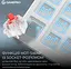 Клавиатура игровая механическая GamePro MK-266-WH Asgard Yord Keychron Super Red Switch Bluetooth 5.2/2.4 ГГц/USB White - миниатюра 8